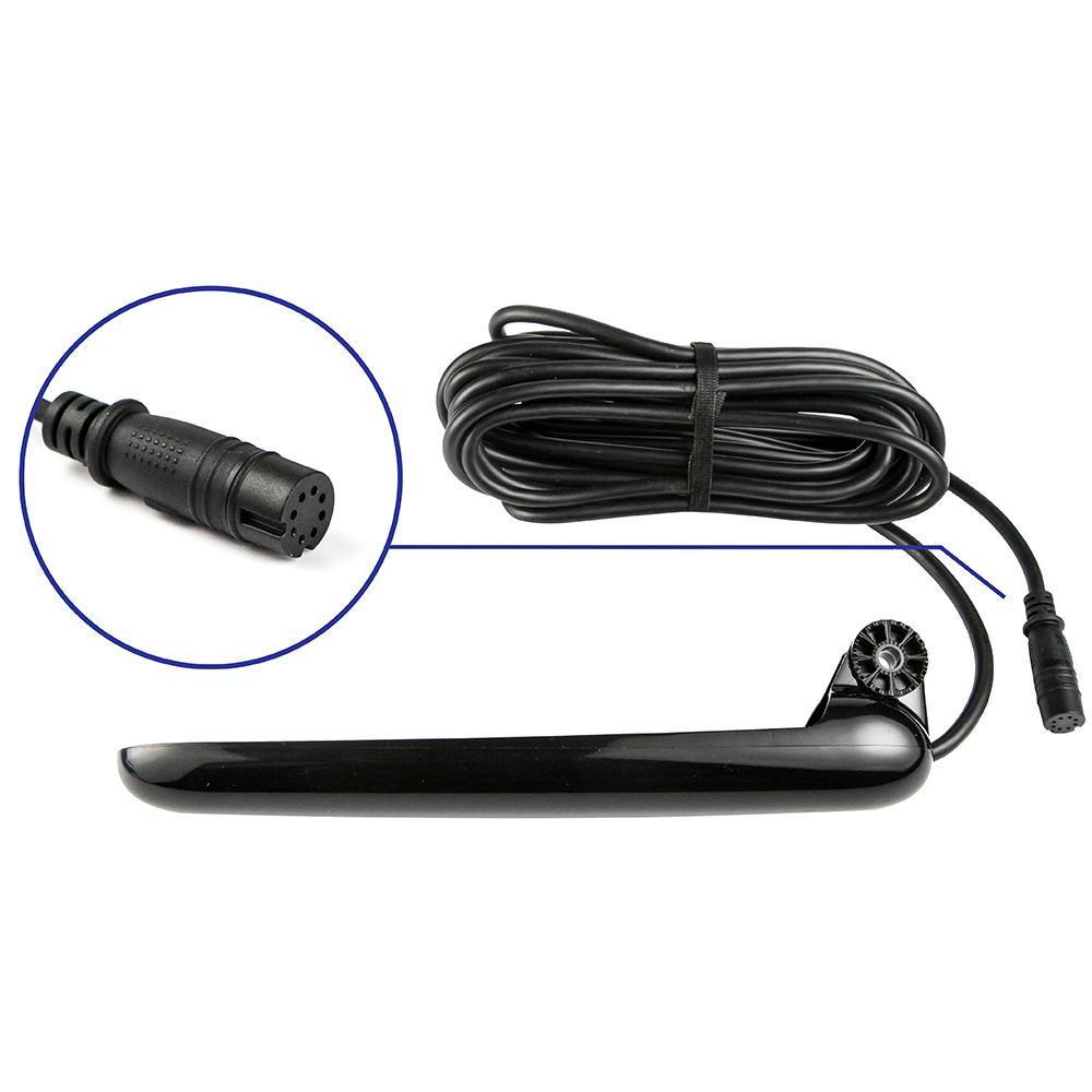 Lowrance TripleShot Skimmer Transom Mount Transducer [000-14029-001] - Bulluna.com