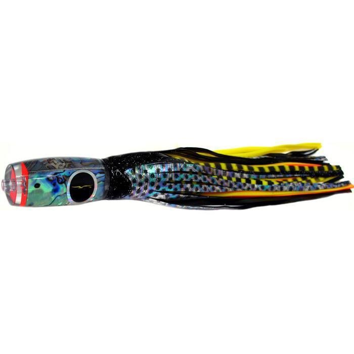 Black Bart Mini 1656 Flat Nose Medium Tackle Lure - Black Dot/Yellow Tiger - Bulluna.com