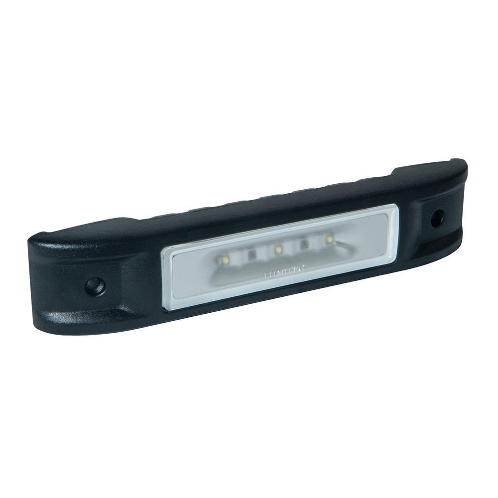 Lumitec Ibiza LED Engine Room Light - Non-Dimming White - Black Finish [101532] - Bulluna.com