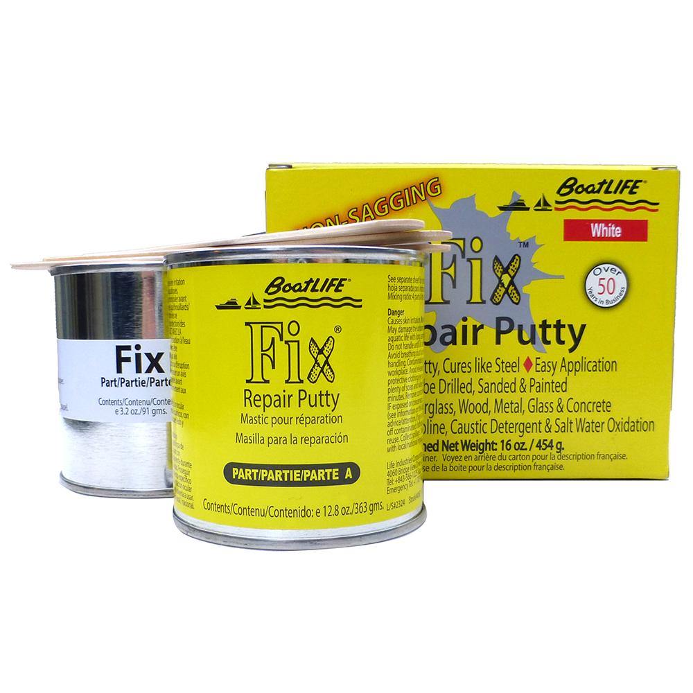 BoatLIFE Fix Repair Putty - 16oz - White [1196] - Bulluna.com