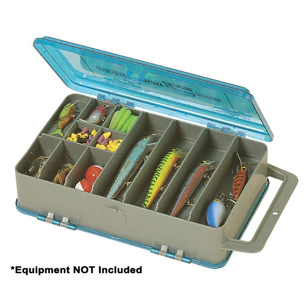 Plano Double-Sided Tackle Organizer Medium - Silver/Blue [321508] - Bulluna.com