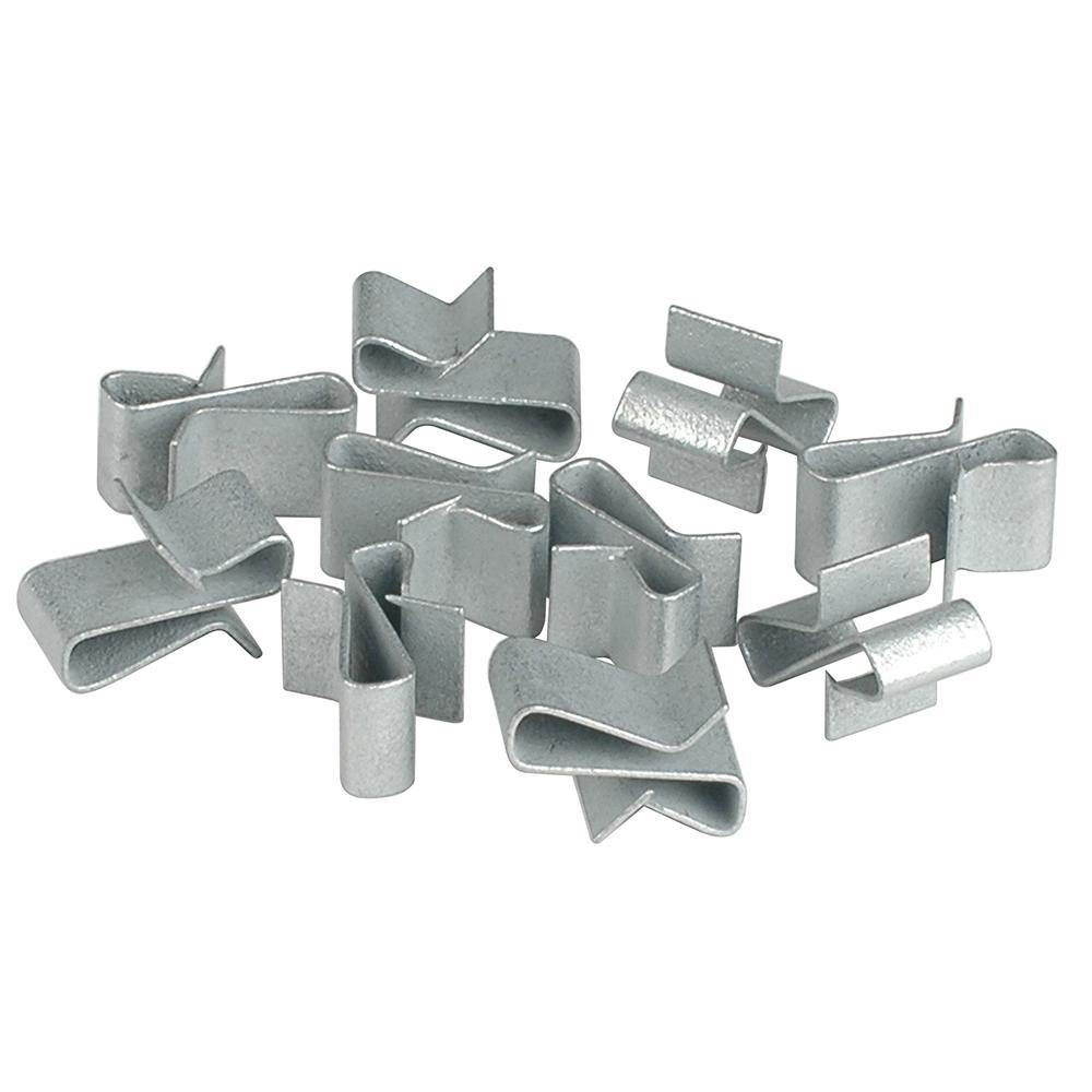 C.E. Smith Trailer Frame Clips - Zinc - 3/8" Wide - 10-Pack [16867A] - Bulluna.com