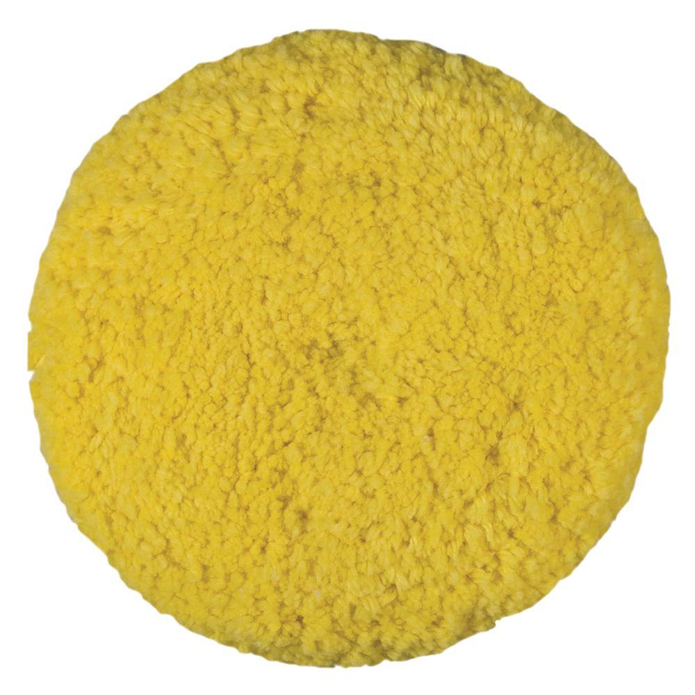 Presta Rotary Blended Wool Buffing Pad - Yellow Medium Cut [890142] - Bulluna.com