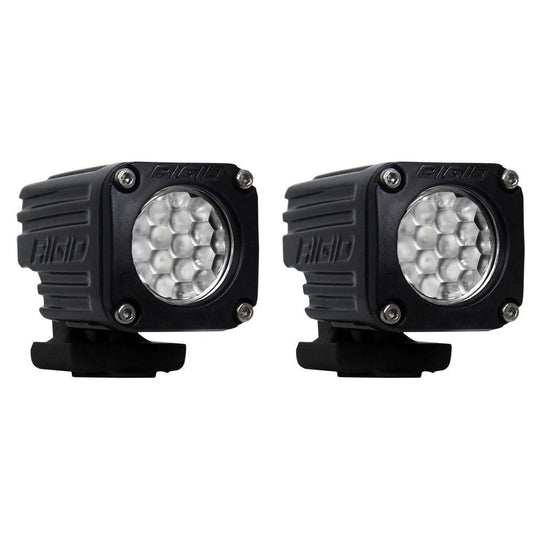 RIGID Industries Ignite Surface Mount Diffused - Pair - Black [20541] - Bulluna.com