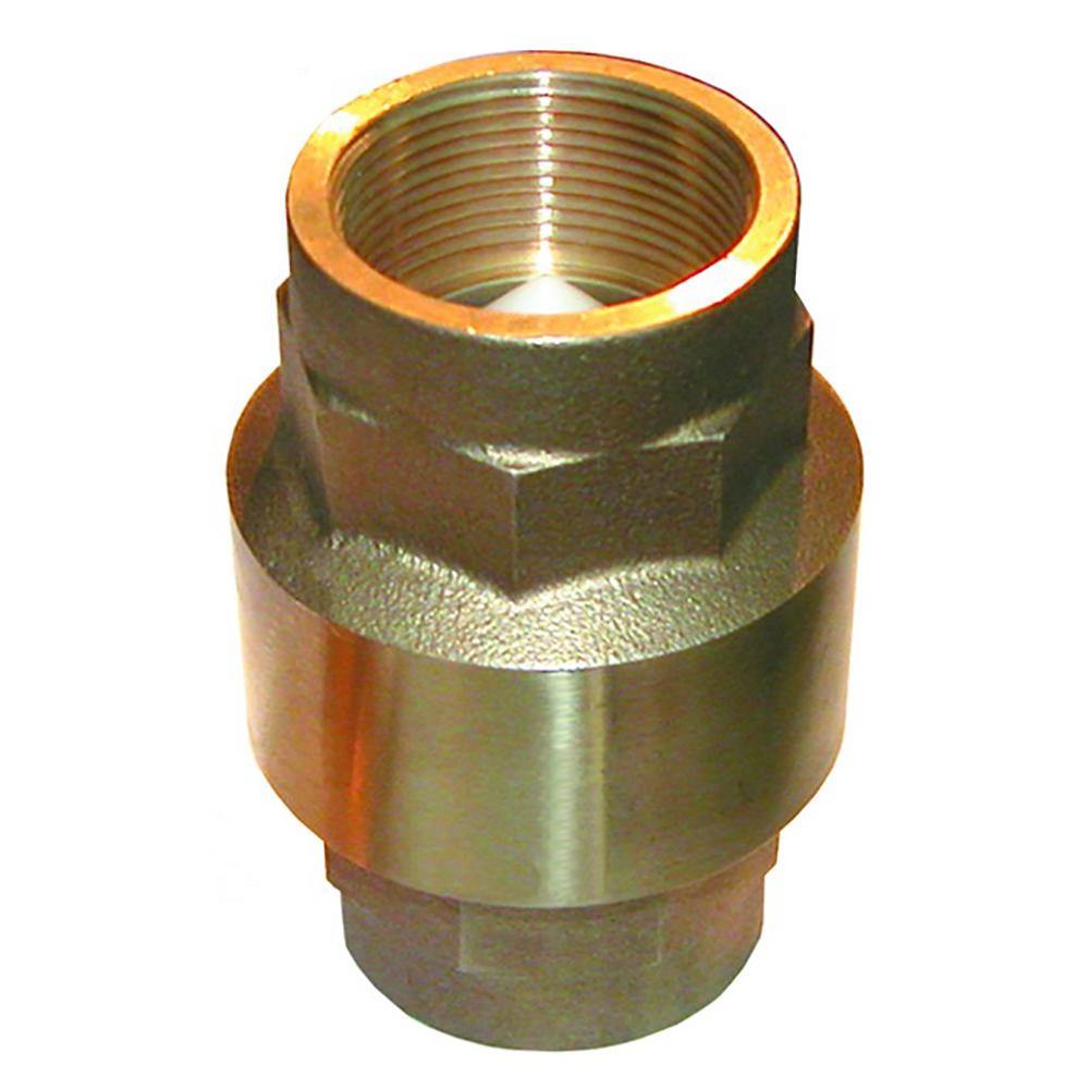 GROCO 1" Bronze In-Line Check Valve [CV-100] - Bulluna.com