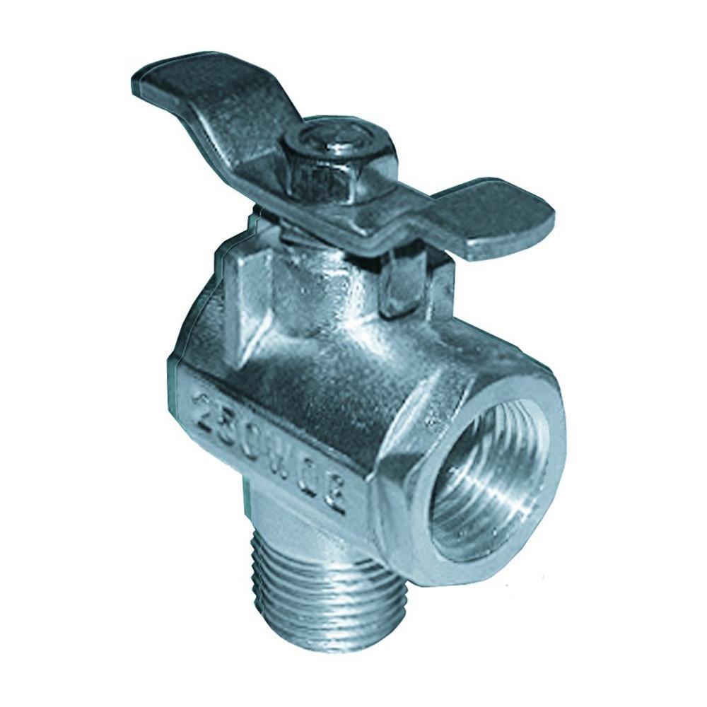 GROCO 1/2" NPT 90 Stainless Steel Fuel Valve [FV-590-S] - Bulluna.com