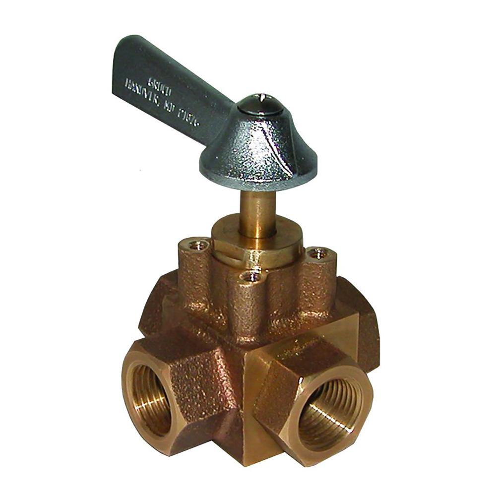 GROCO 1/2" 4-Port Tank Selector Valve [FV-450-X] - Bulluna.com