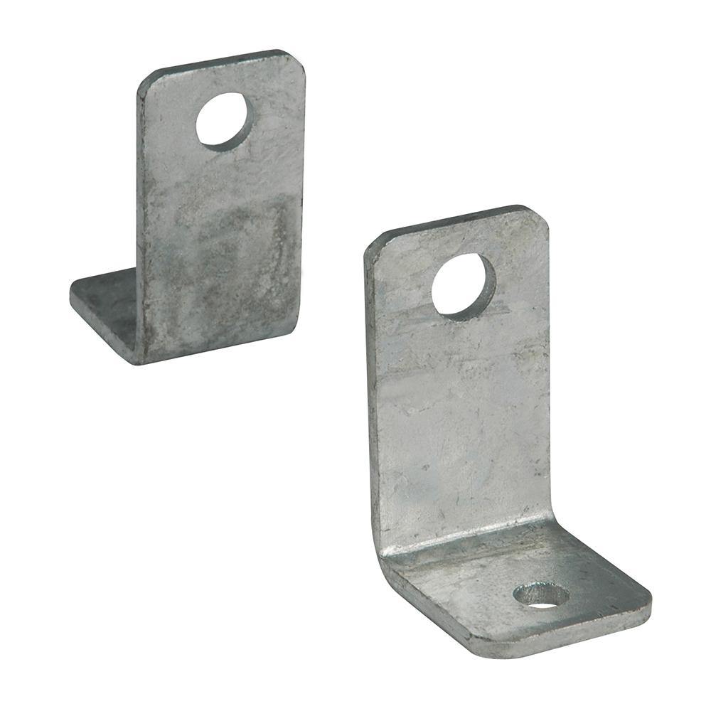 C.E. Smith Side Angle "L" Bracket - Pair - Galvanized [10211G] - Bulluna.com