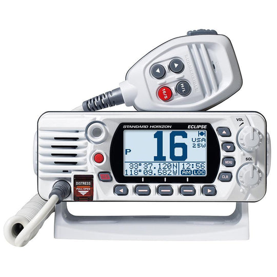 Standard Horizon GX1400G Fixed Mount VHF w/GPS - White [GX1400GW] - Bulluna.com