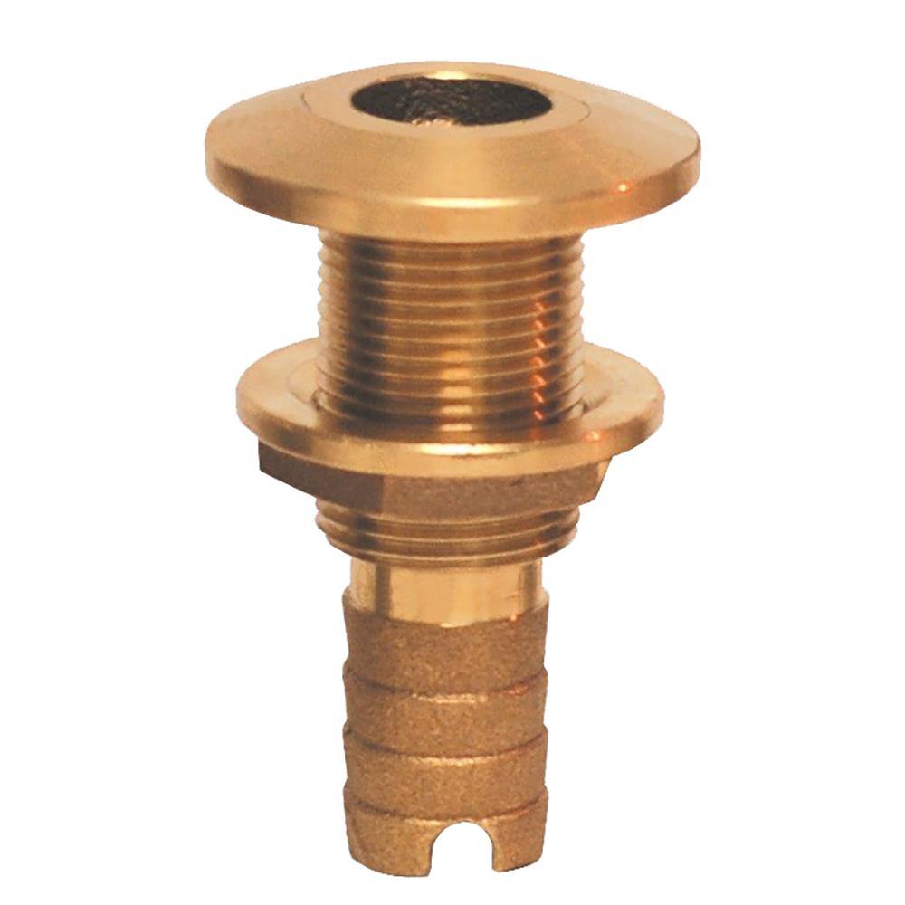 GROCO Bronze Hose Barb Thru-Hull Fitting - 1/2" [HTH-500] - Bulluna.com