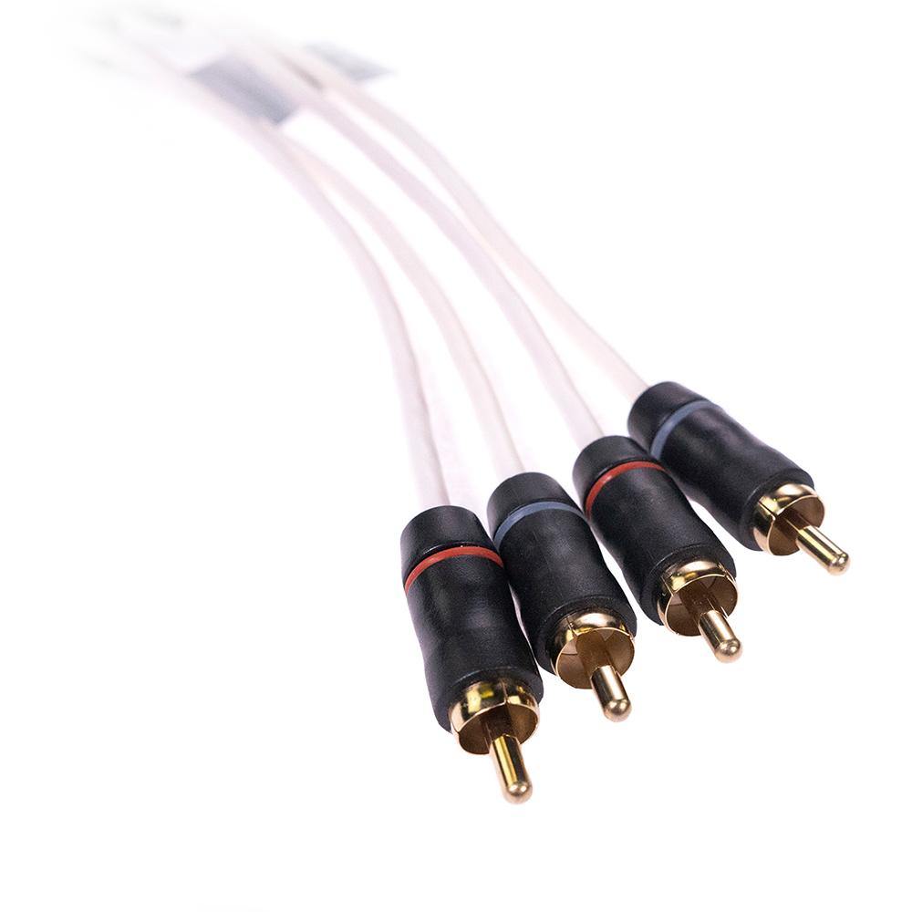 FUSION Performance RCA Cable - 4 Channel - 6 [010-12618-00] - Bulluna.com