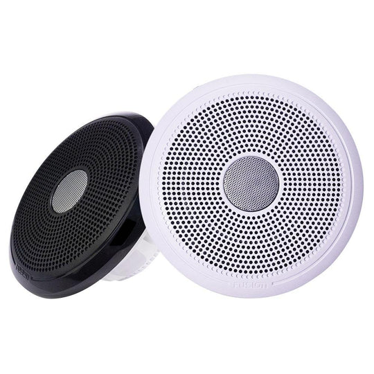 FUSION XS-F40CWB XS Series 4" 120 Watt Classic Marine Speakers - White  Black Grill Options [010-02199-00] - Bulluna.com