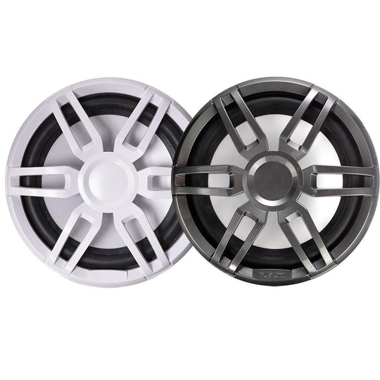 FUSION XS-SL10SPGW XS Series 10" 600 Watt Sports Marine Subwoofer - Sports White  Grey Grill Options [010-02198-20] - Bulluna.com