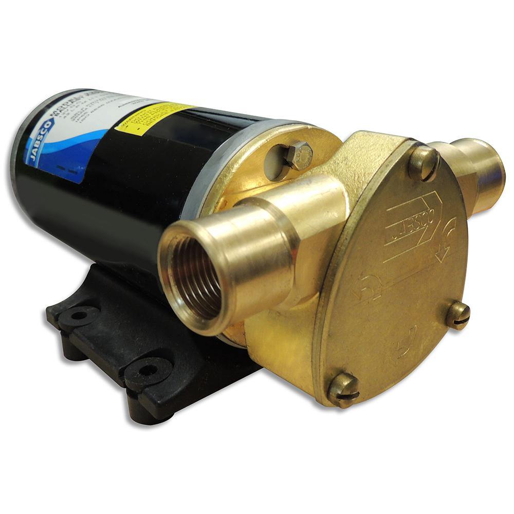 Jabsco Ballast King Bronze DC Pump w/o Switch - 15 GPM [22610-9007] - Bulluna.com