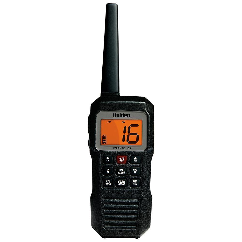 Uniden Atlantis 155 Handheld Two-Way VHF Floating Marine Radio [ATLANTIS 155] - Bulluna.com