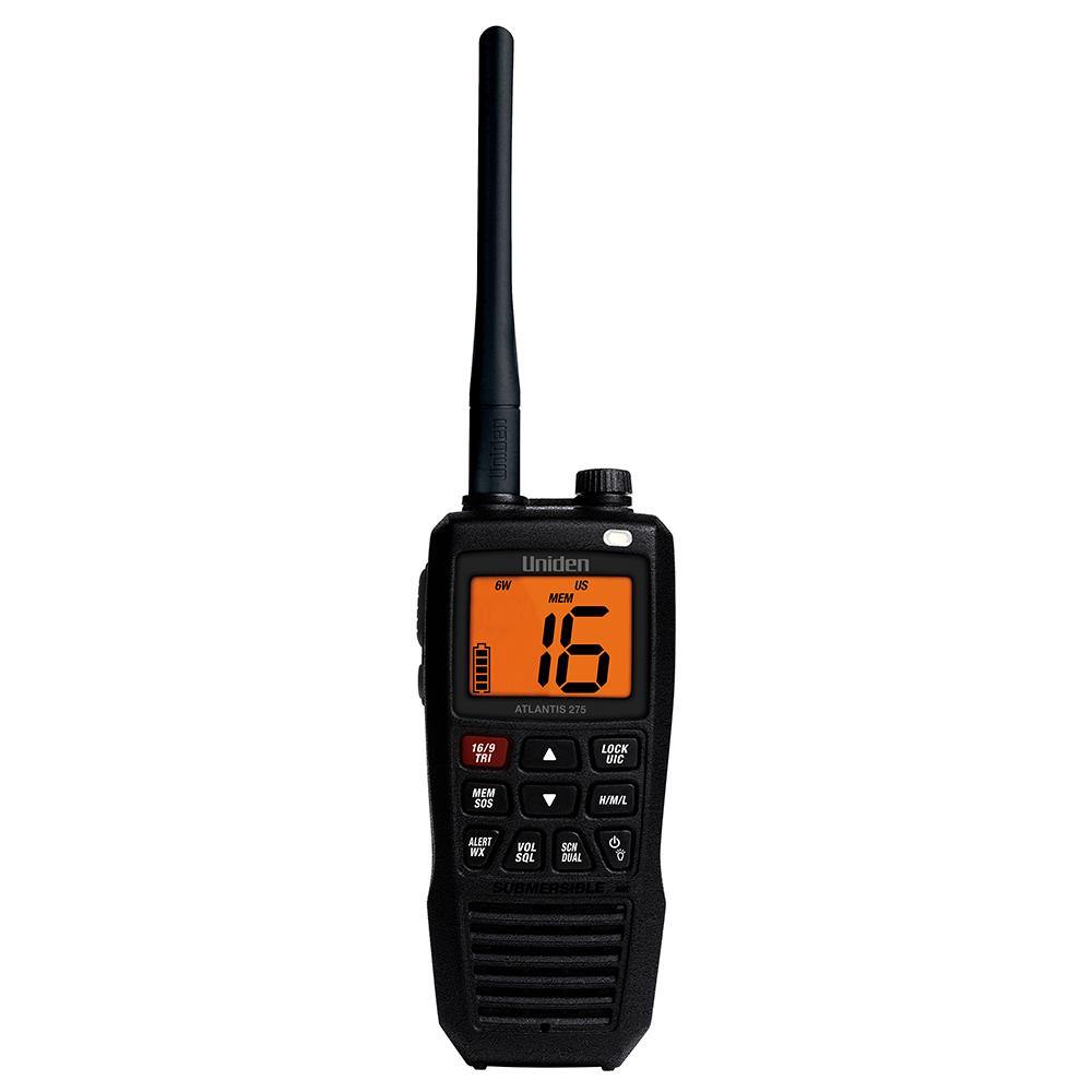 Uniden Atlantis 275 Floating Handheld VHF Marine Radio [ATLANTIS 275] - Bulluna.com