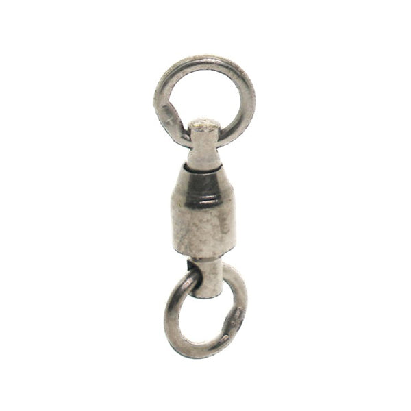 Mustad Ball Bearing Swivel With Two Welded Rings - 3 Units - Bulluna.com