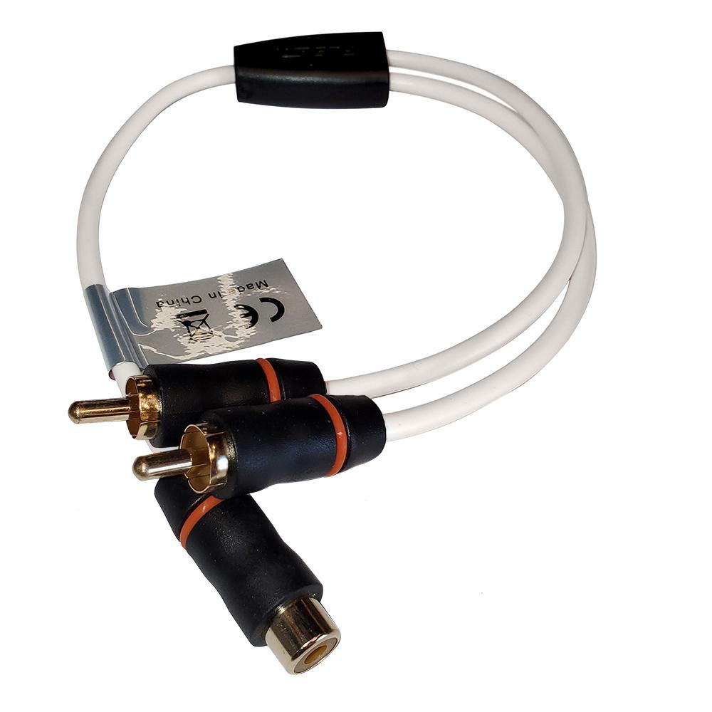 FUSION Standard RCA Cable Splitter - 1 Female to 2 Male - 1 [010-12895-00] - Bulluna.com