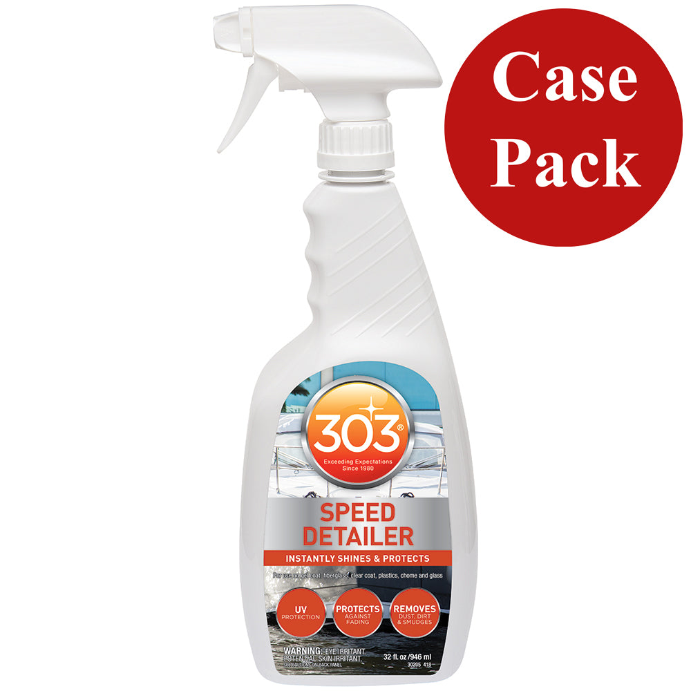 303 Marine Speed Detailer with Trigger Sprayer - 32oz *Case of 6* [30205CASE] - Bulluna.com