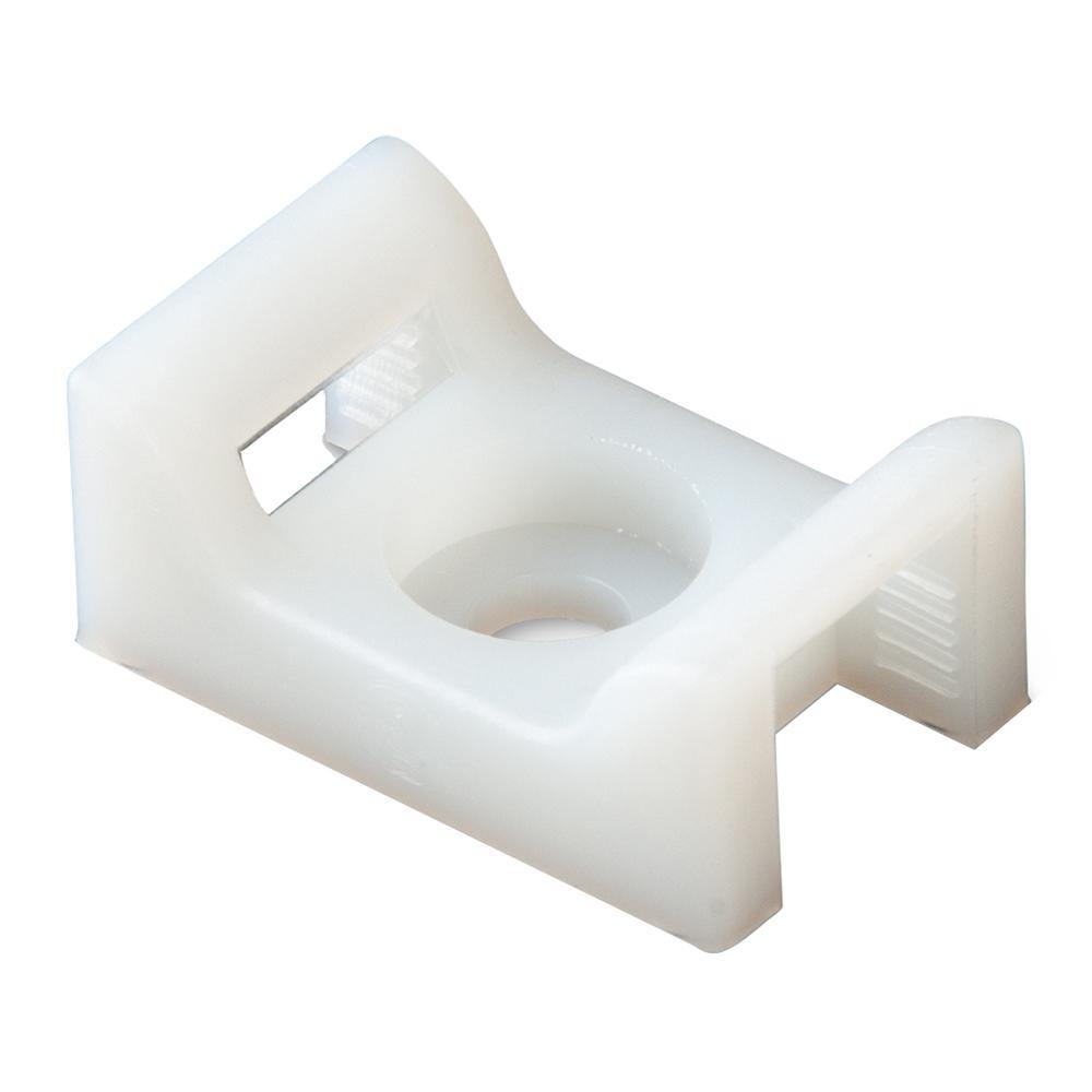 Ancor Cable Tie Mount - Natural - #10 Screw - 25-Piece [199262] - Bulluna.com