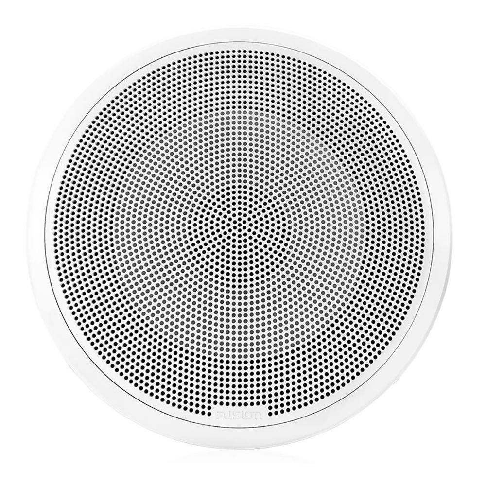 FUSION FM-S10RW FM Series 10" 400W Flush Mount Marine Subwoofer - Round Grill - White [010-02301-00] - Bulluna.com