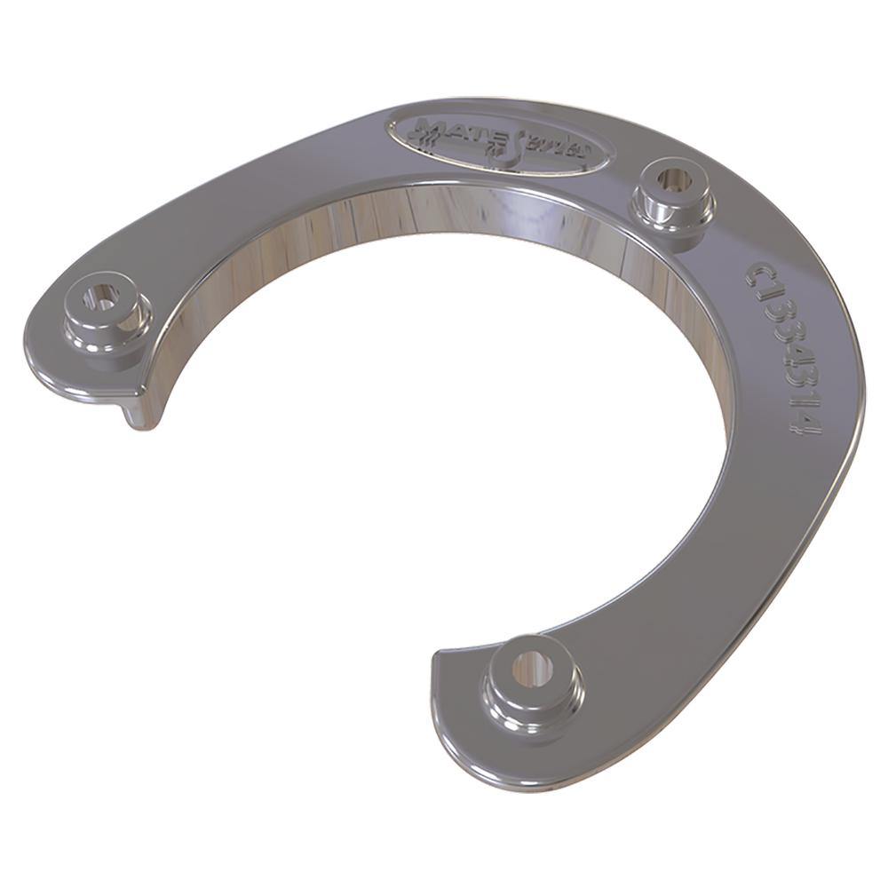 Mate Series Stainless Steel Rod  Cup Holder Backing Plate f/Round Rod/Cup Only f/3-3/4" Holes [C1334314] - Bulluna.com