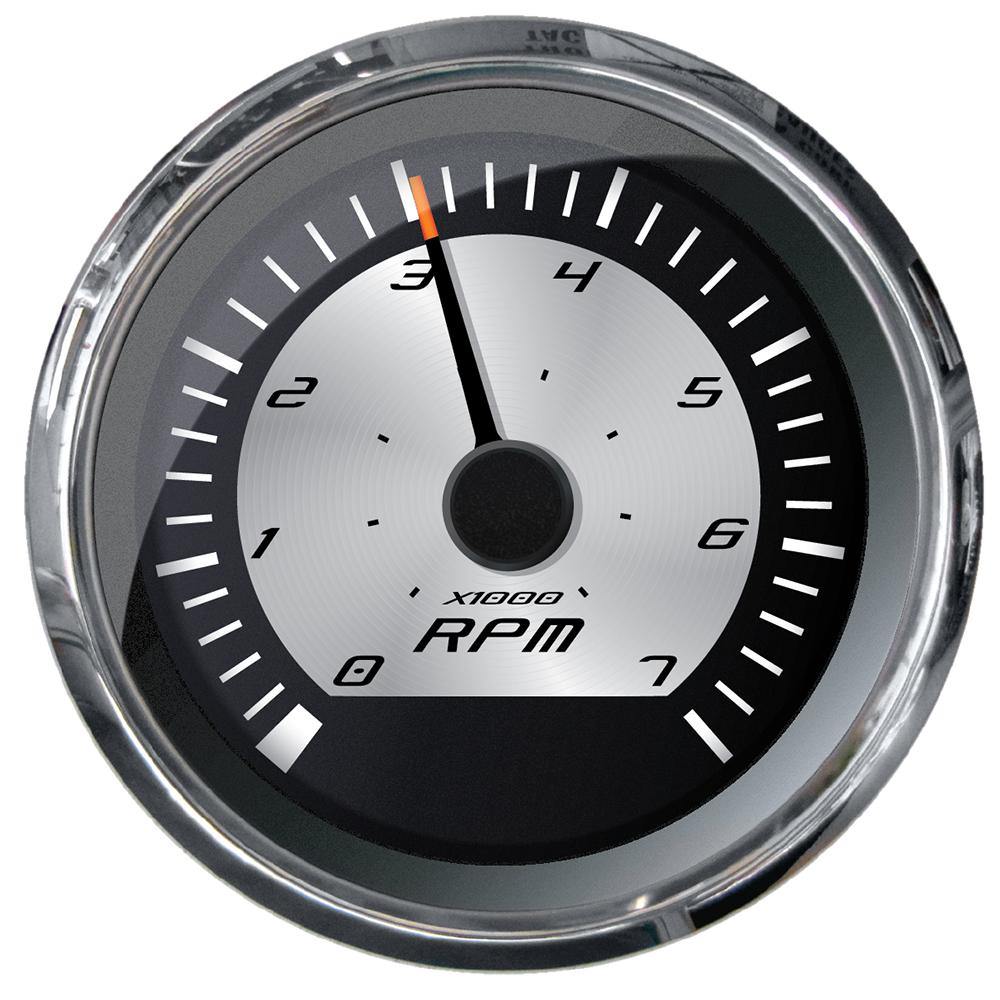 Faria Platinum 4" Tachometer - 7000 RPM (Gas - Inboard, Outboard  I/O) [22009] - Bulluna.com