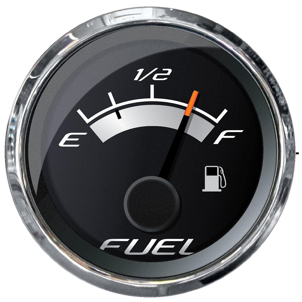 Faria Platinum 2" Fuel Level Gauge (E-1/2-F) [22021] - Bulluna.com