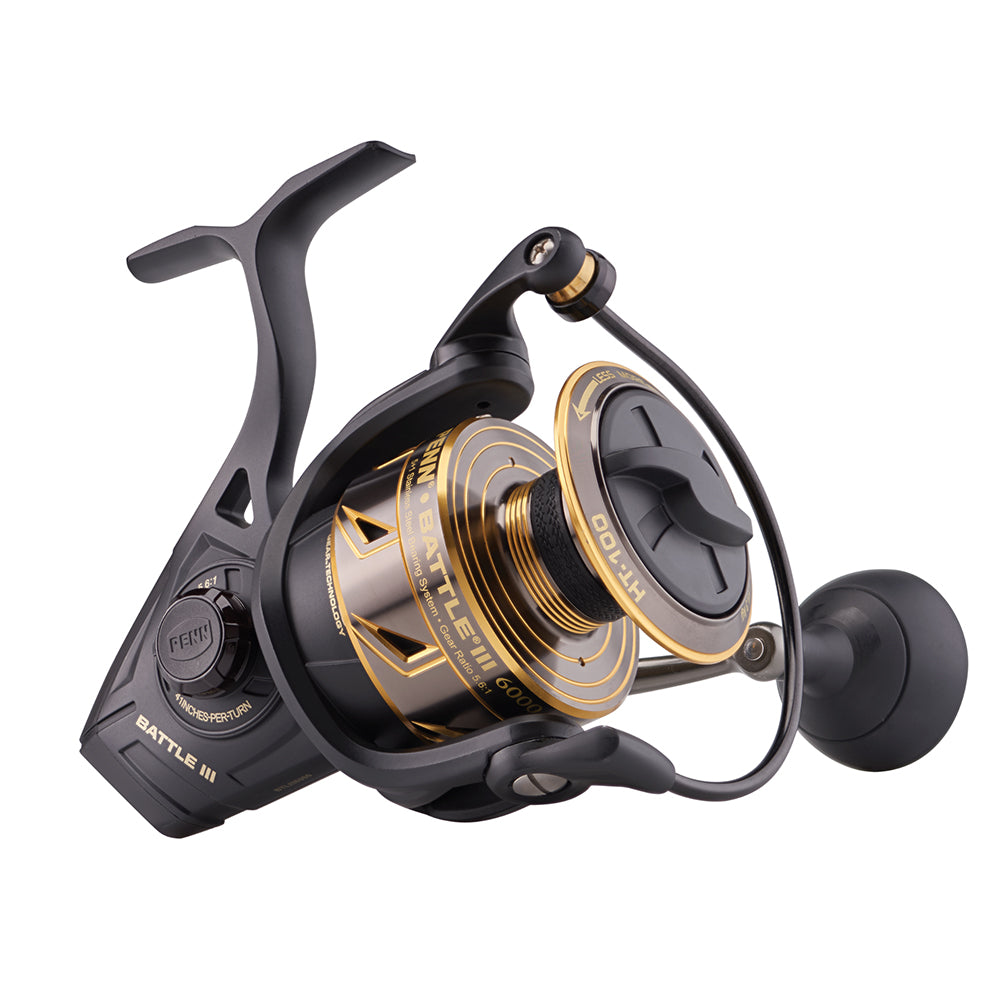 PENN BTLIII6000 Battle III 6000 Spinning Reel [1518036] - Bulluna.com