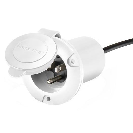 ProMariner Universal AC Plug - White [51310] - Bulluna.com