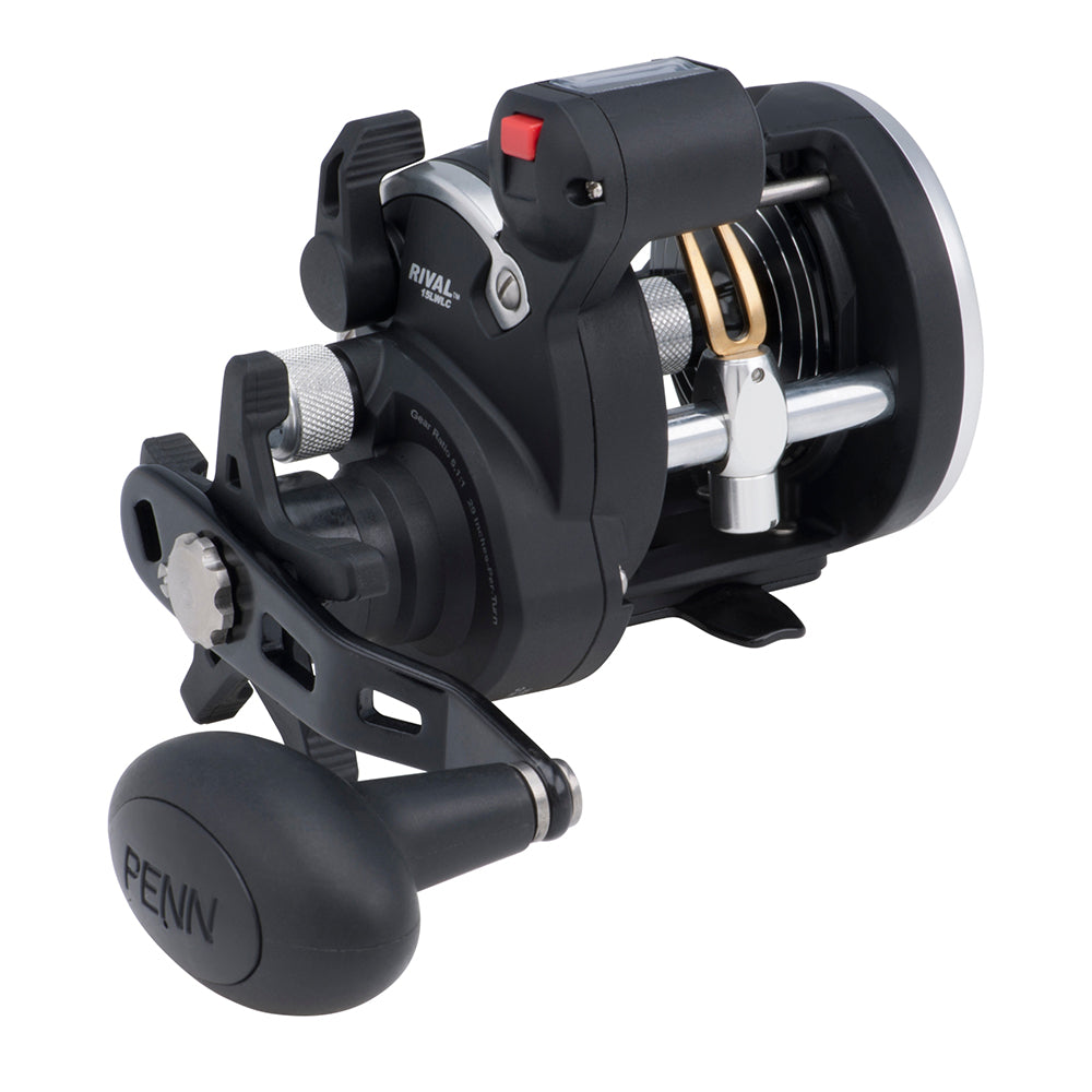 PENN RIV15LWLC Rival 15 Level Wind Reel w/Line Counter [1403993] - Bulluna.com