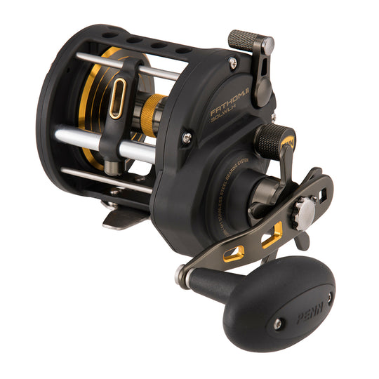 PENN FTHII30LWLH Fathom II Level Wind 30 Left Hand Reel [1481312] - Bulluna.com