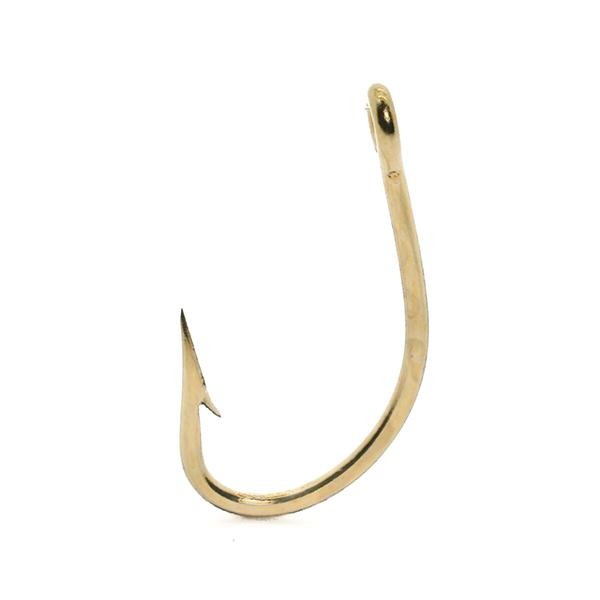 Mustad O'Shaughnessy Live Bait Bronze Hook - 8 Units - Bulluna.com