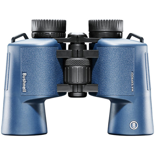 Bushnell 12x42mm H2O Binocular - Dark Blue Porro WP/FP Twist Up Eyecups [134212R]