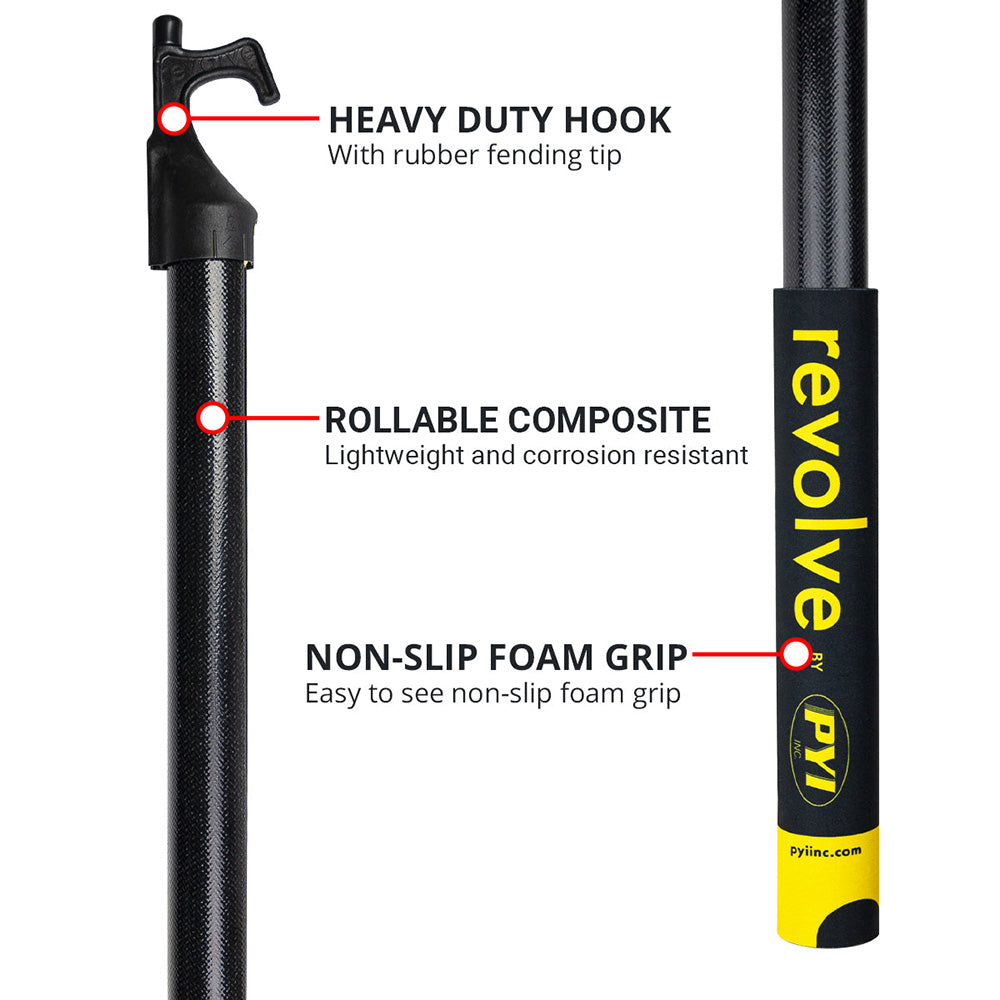 Revolve Rollable Boat Hook - 75" [03-REV-BH]