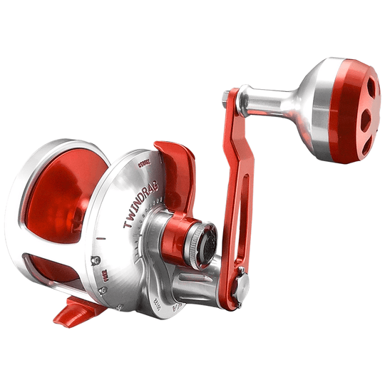 Accurate BV-600P Boss Valiant Conventional Reel - Red/Silver - Bulluna.com