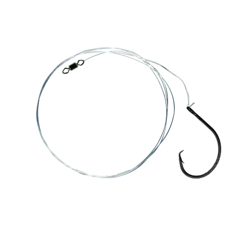 Mustad Demon Circle Fluorocarbon Rig - 3 Units - Bulluna.com