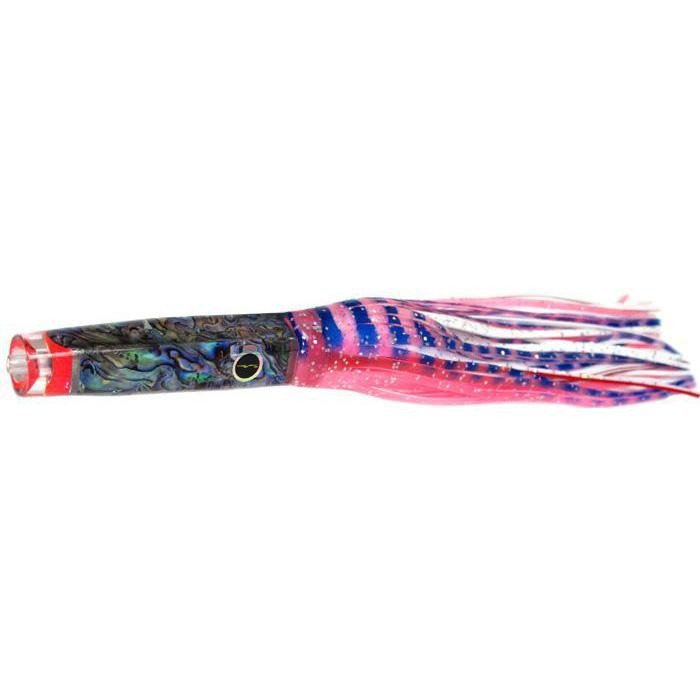 Black Bart Rum Cay Candy Light Tackle Lure - Pink Tiger/White - Bulluna.com