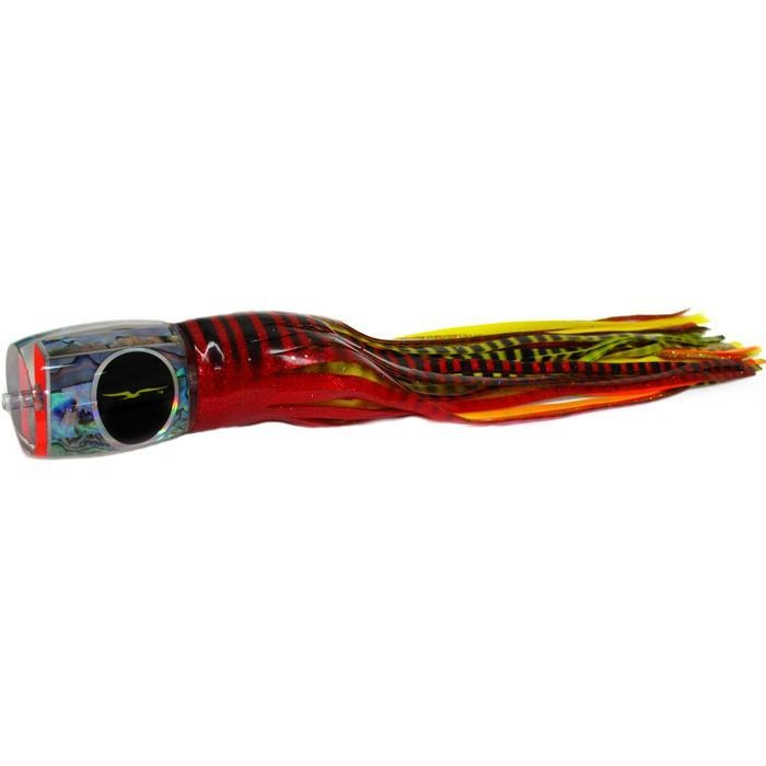 Black Bart Marlin Candy Medium Heavy Tackle Lure - Red Tiger/Yellow Tiger - Bulluna.com