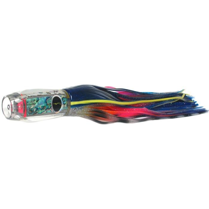 Black Bart Kona ProJet Medium Heavy Tackle Lure - Blue Yellow/Rainbow - Bulluna.com