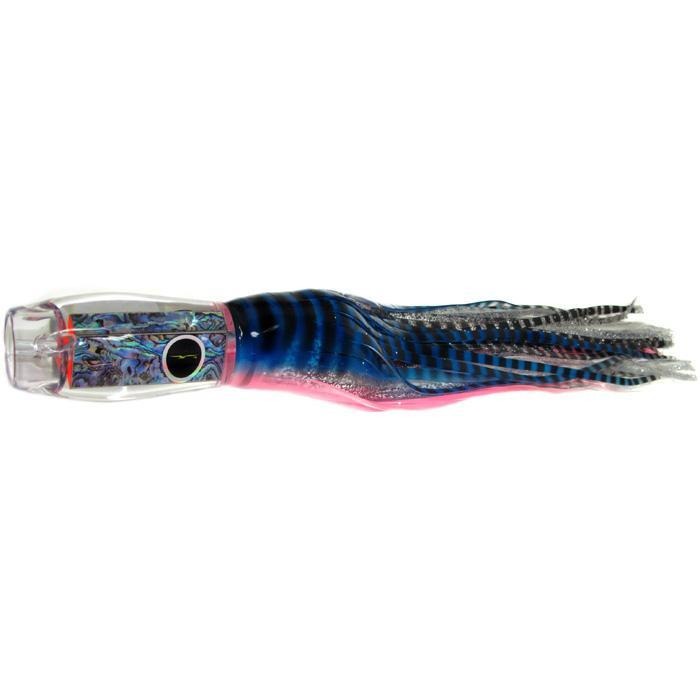 Black Bart Kona ProJet Medium Heavy Tackle Lure - Blue Pink Tiger/Silver Tiger - Bulluna.com