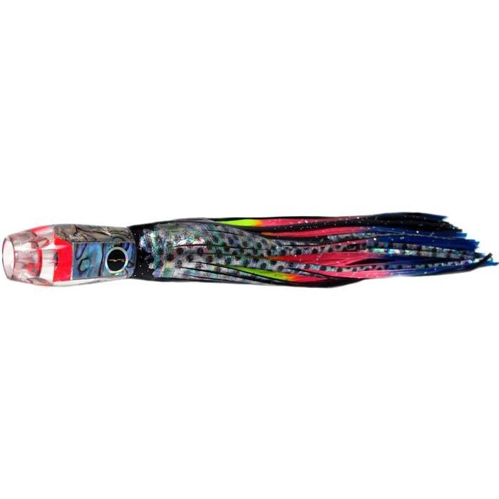 Black Bart Pro Jet Light Tackle Lure - Black Dot/Rainbow - Bulluna.com