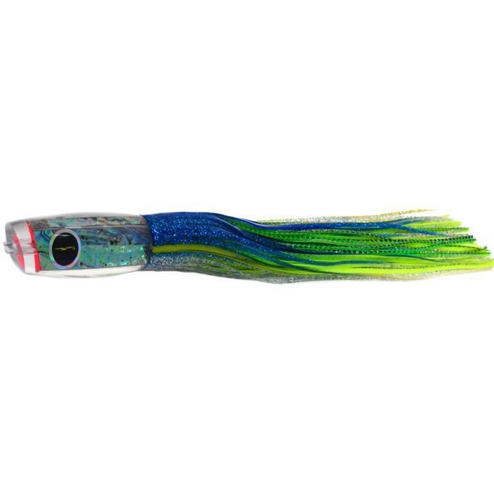 Black Bart 1656 Angle Medium Heavy Tackle Lure - Blue Yellow/Green Chartreuse - Bulluna.com