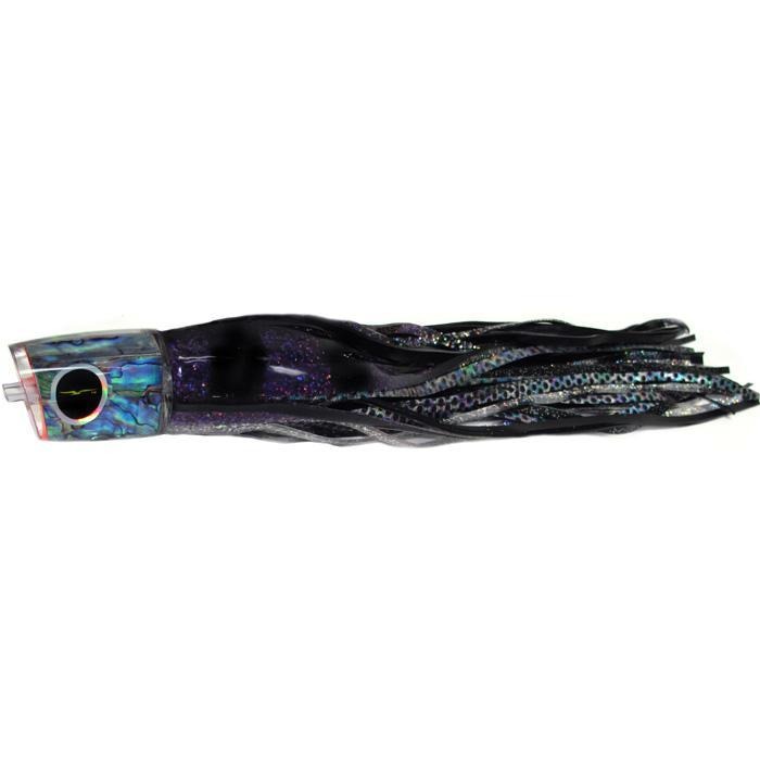 Black Bart Warrior Medium Heavy Tackle Lure - Purple/Black Dot - Bulluna.com