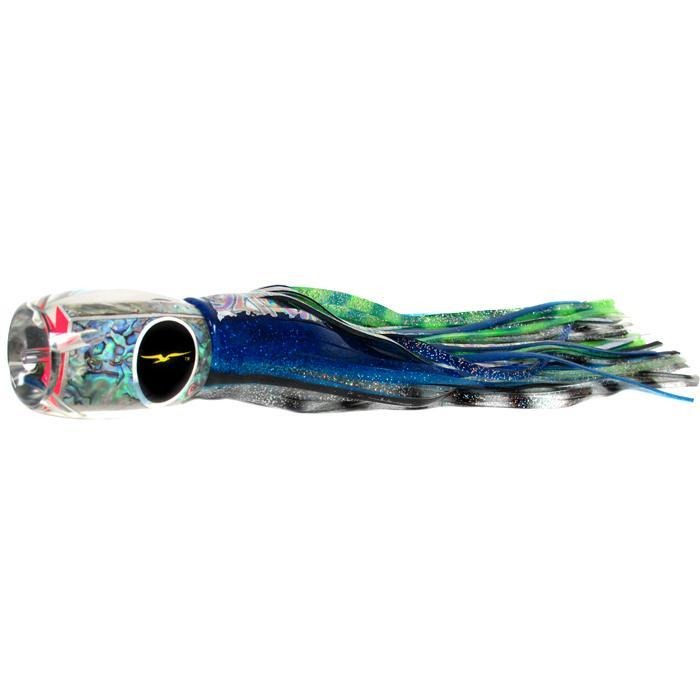 Black Bart Puerto Rico Prowler Heavy Tackle Lure - Blue Yellow/Green Chartreuse - Bulluna.com