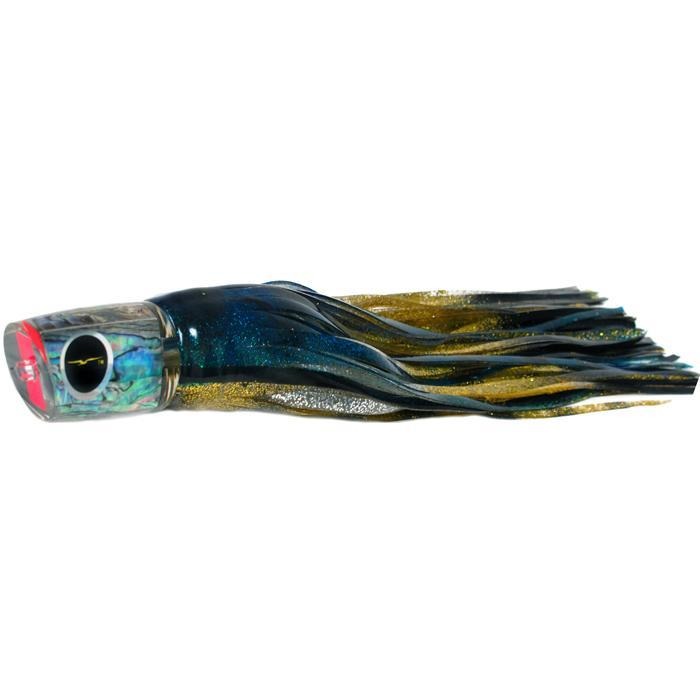 Black Bart Warrior Medium Heavy Tackle Lure - Yellowfin/Silver Gold Black - Bulluna.com