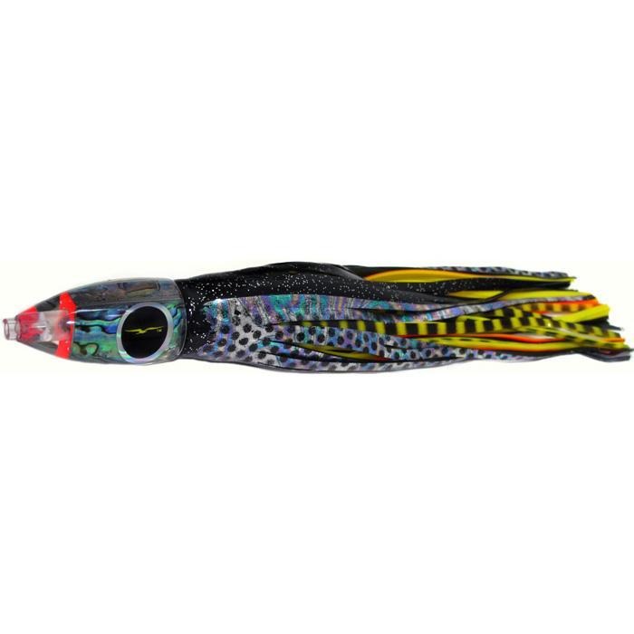 Black Bart Wicked Medium Tackle Lure - Black Dot/Yellow Black Tiger - Bulluna.com