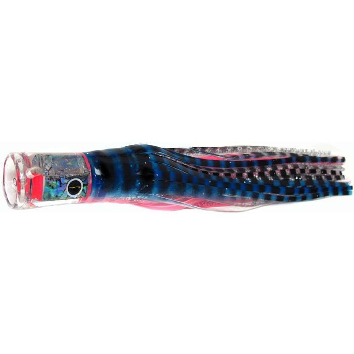 Black Bart El Squid Senior Medium Tackle Lure - Blue Pink Tiger/Silver Tiger - Bulluna.com