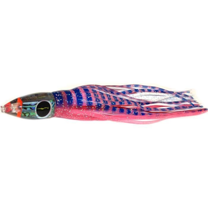 Black Bart Wicked Medium Tackle Lure - Pink Tiger/White - Bulluna.com