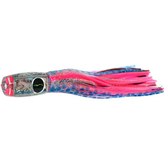 Black Bart Mini 1656 Flat Nose Medium Tackle Lure - Black Blue Dot/Purple Fleck - Bulluna.com